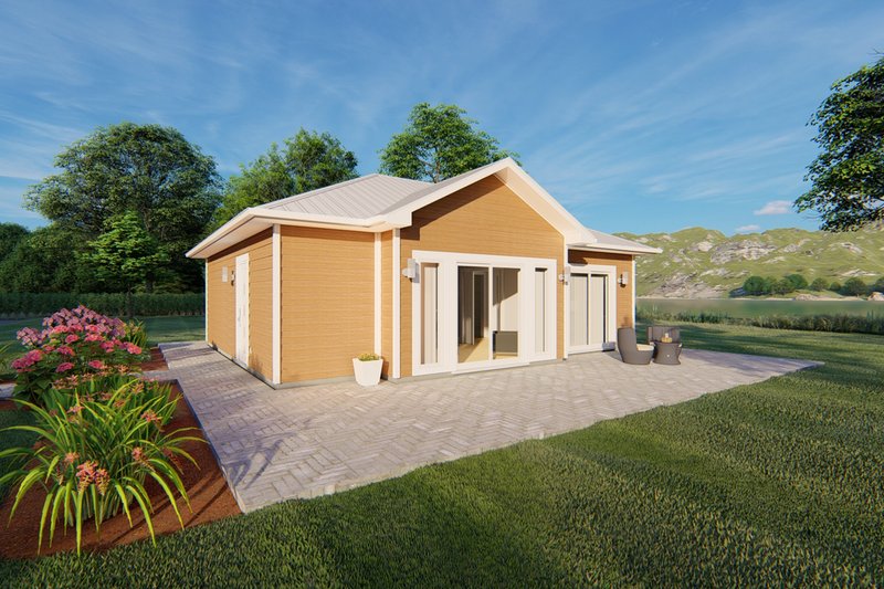 Home Plan - Cottage Exterior - Front Elevation Plan #126-222