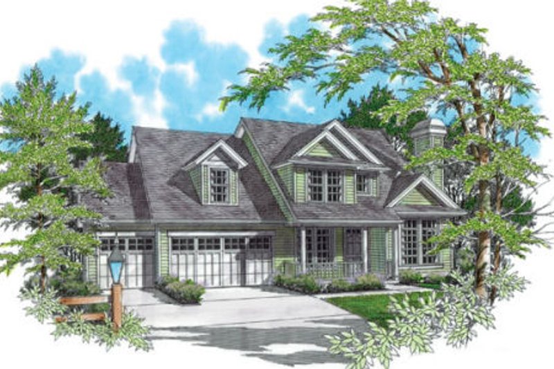 Home Plan - Exterior - Other Elevation for Country House Plan #48-340 - 3 bed, 2.5 bath