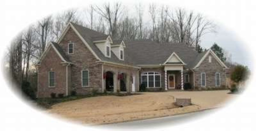 Exterior - Front Elevation 2 for European House Plan #81-1338 - 3 bed, 2.5 bath