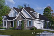 Craftsman Style House Plan - 3 Beds 2.5 Baths 2233 Sq/Ft Plan #929-948 Exterior 