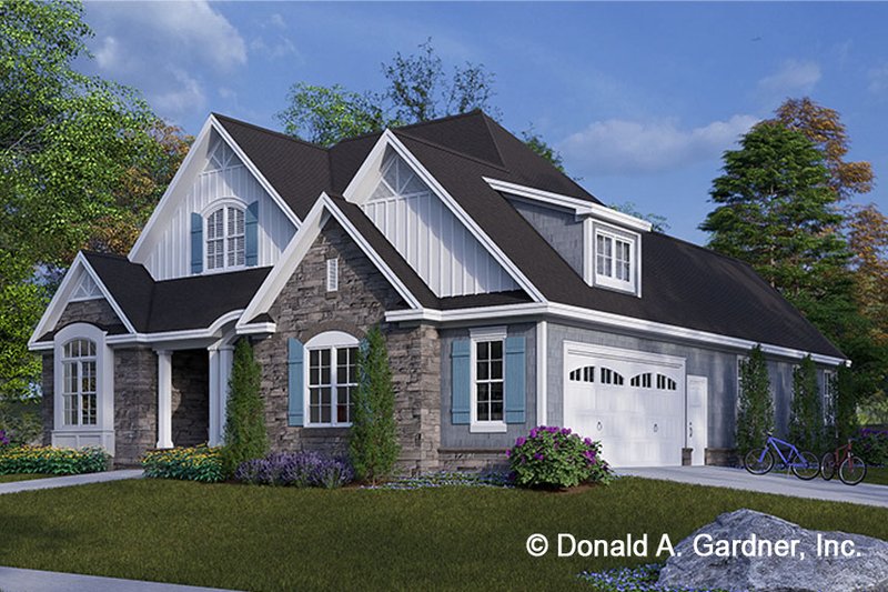 Dream House Plan - Exterior - Other Elevation for Craftsman House Plan #929-948 - 3 bed, 2.5 bath