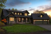 Craftsman Style House Plan - 3 Beds 3.5 Baths 2662 Sq/Ft Plan #124-880 Exterior 