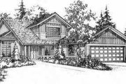 Cottage Style House Plan - 2 Beds 3 Baths 1561 Sq/Ft Plan #78-197 Exterior 