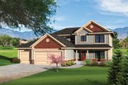 Craftsman Style House Plan - 3 Beds 2.5 Baths 2092 Sq/Ft Plan #70-1099 