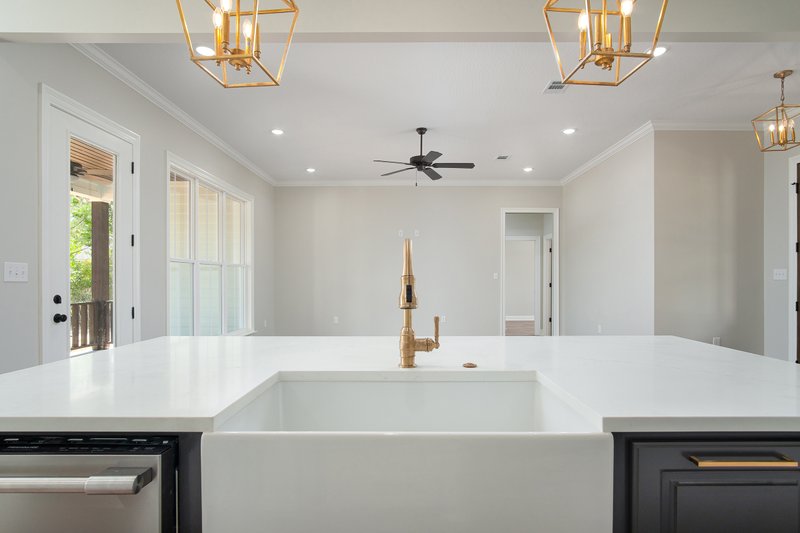 Architectural House Design - Photo 12 for Ranch House Plan #430-296 - 4 bed, 2 bath