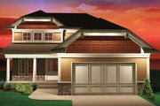 Bungalow Style House Plan - 3 Beds 2.5 Baths 1884 Sq/Ft Plan #70-1069 