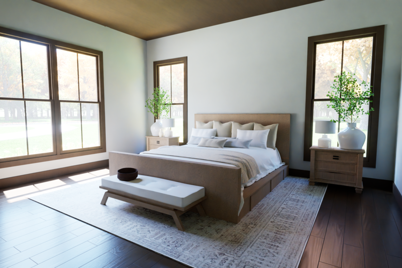 Home Plan - Interior - Master Bedroom for Contemporary House Plan #1116-8 - 4 bed, 3.5 bath