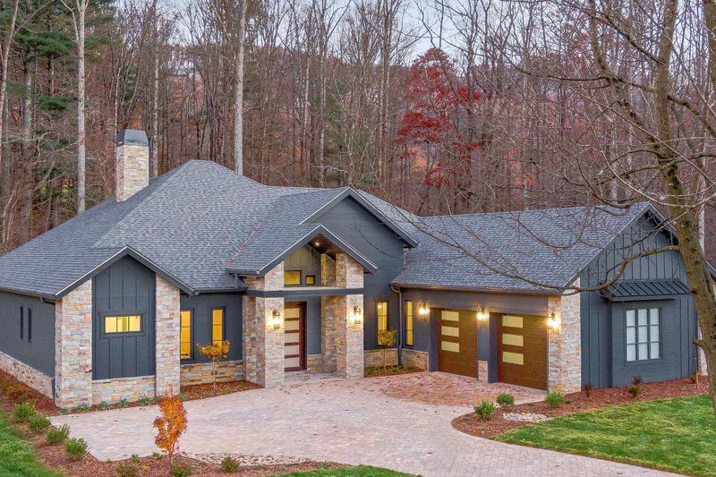 House Plan Design - Exterior - Front Elevation 4 for Craftsman House Plan #938-119 - 3 bed, 3.5 bath