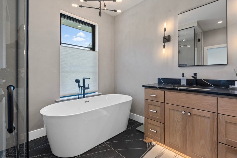 House Design - Interior - Master Bathroom 1 for Contemporary House Plan #1070-214 - 4 bed, 3.5 bath