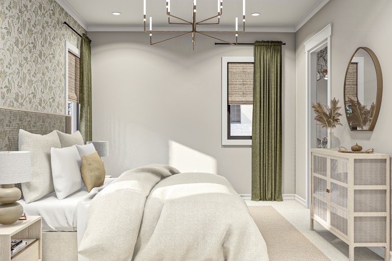 Home Plan - Interior - Master Bedroom 1 for Southern House Plan #455-546 - 3 bed, 2 bath