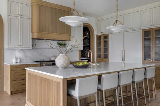 Interior - Kitchen 2 for European House Plan #1114-12 - 6 bed, 4.5 bath