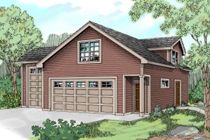 Traditional Exterior - Front Elevation Plan #124-641