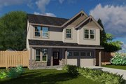 Craftsman Style House Plan - 5 Beds 2.5 Baths 2386 Sq/Ft Plan #53-709 