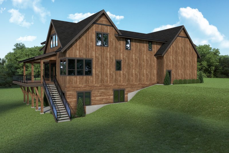 Home Plan - Exterior - Other Elevation 1 for Traditional House Plan #1070-178 - 4 bed, 4.5 bath