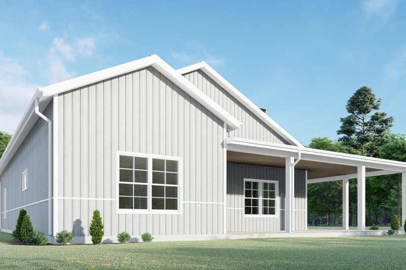 House Design - Exterior - Other Elevation 7 for Barndominium House Plan #1092-39 - 2 bed, 2 bath