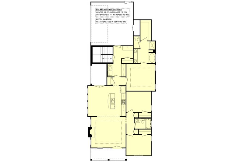 Dream House Plan - Floor Plan - Other Floor for Cottage House Plan #430-114 - 3 bed, 2 bath