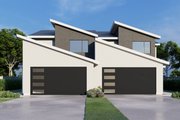 Contemporary Style House Plan - 3 Beds 2.5 Baths 1494 Sq/Ft Plan #112-257 