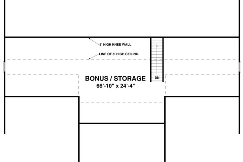 House Blueprint - Floor Plan - Other Floor for Country House Plan #56-621 - 2 bed, 2.5 bath