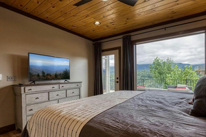 Interior - Bedroom 1 for Modern House Plan #123-116 - 3 bed, 2 bath