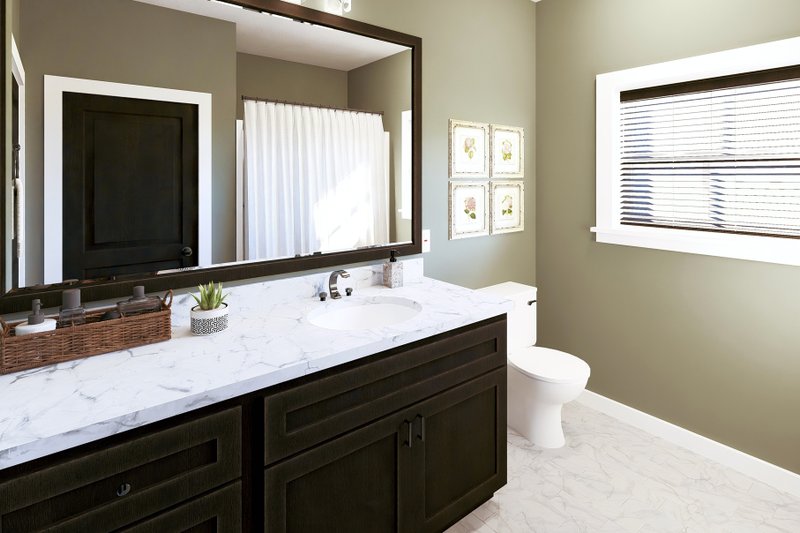 Architectural House Design - Interior - Bathroom for Farmhouse House Plan #44-286 - 3 bed, 2 bath