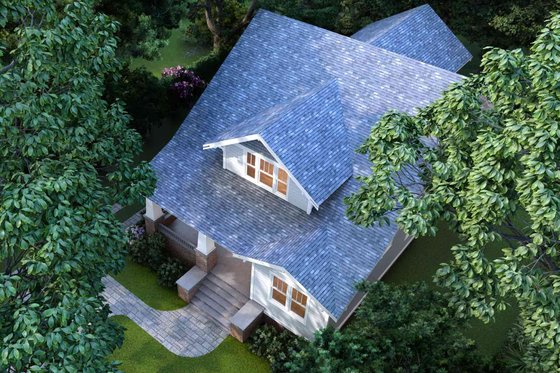 Exterior - Other Elevation for Craftsman House Plan #1079-1 - 4 bed, 3 bath