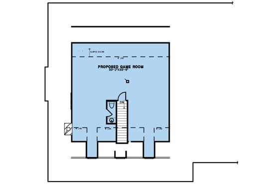 Floor Plan - Upper Floor for Farmhouse House Plan #923-278 - 3 bed, 3 bath