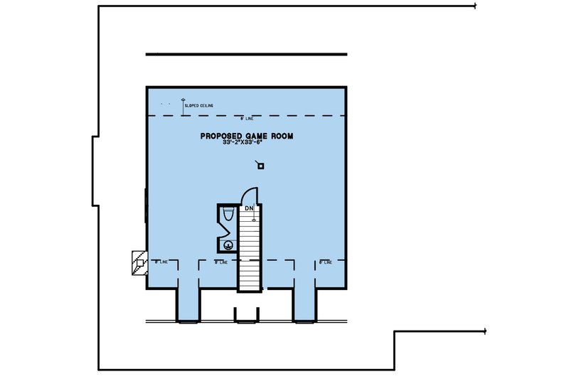 Architectural House Design - Floor Plan - Upper Floor for Farmhouse House Plan #923-278 - 3 bed, 3 bath