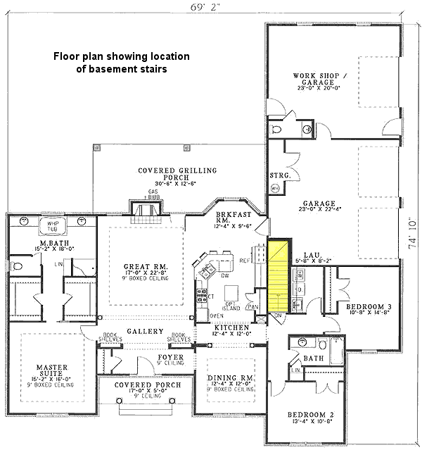 Architectural House Design - Traditional Floor Plan - Other Floor Plan #17-175