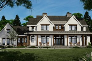 Farmhouse Exterior - Front Elevation Plan #51-1451