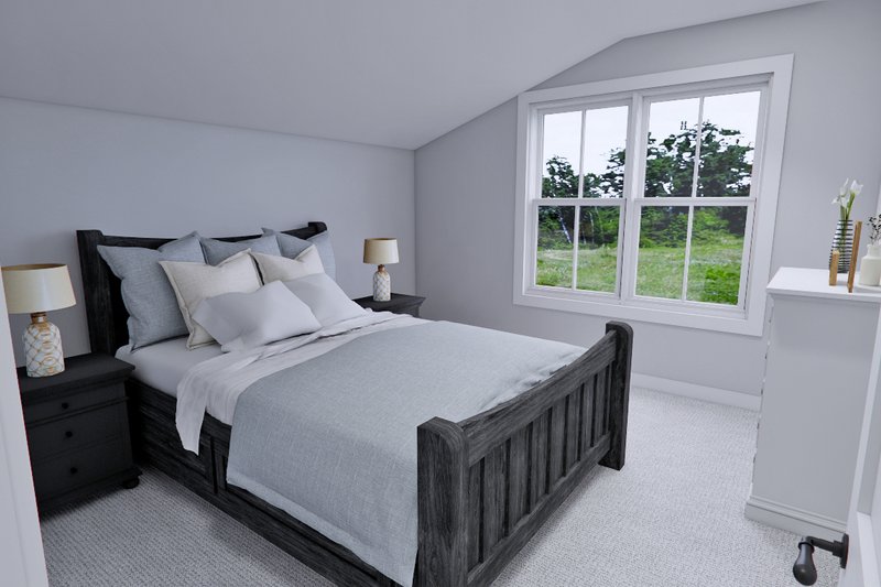 Home Plan - Interior - Bedroom for Craftsman House Plan #51-1553 - 5 bed, 4 bath