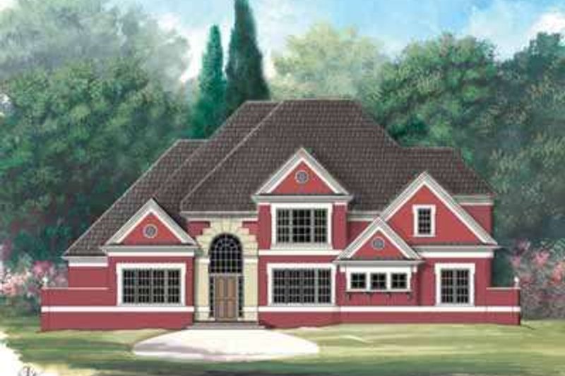 Architectural House Design - Southern Exterior - Front Elevation Plan #119-222