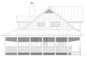 Exterior - Other Elevation 1 for Country House Plan #932-168 - 3 bed, 3 bath