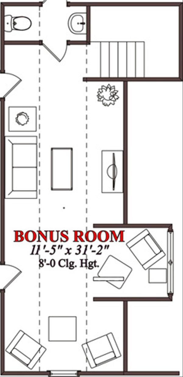 European Floor Plan - Other Floor Plan #63-300