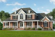 Colonial Style House Plan - 5 Beds 4 Baths 3196 Sq/Ft Plan #929-705 