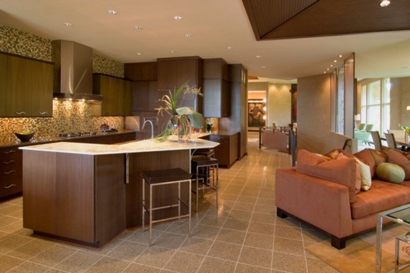 House Design - Photo 3 for Contemporary House Plan #56-601 - 4 bed, 4 bath