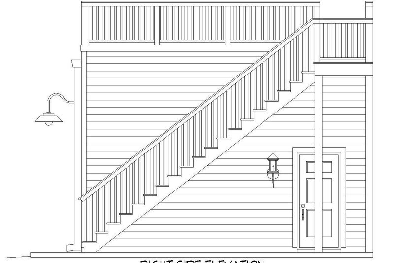 Architectural House Design - Exterior - Other Elevation 1 for Contemporary House Plan #932-111, 0 bath
