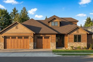 Home Plan - Exterior - Front Elevation for Craftsman House Plan #112-324 - 4 bed, 3 bath