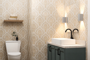 Interior - Bathroom 1 for Farmhouse House Plan #54-673 - 3 bed, 2 bath