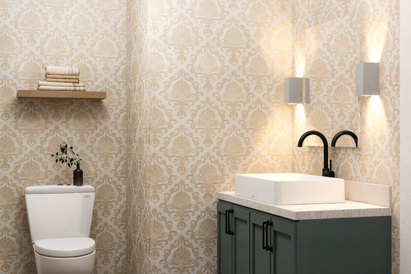 Home Plan - Interior - Bathroom 1 for Farmhouse House Plan #54-673 - 3 bed, 2 bath