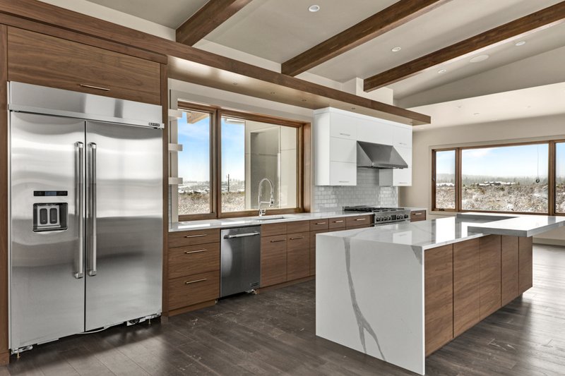 House Blueprint - Interior - Kitchen 4 for Modern House Plan #892-36 - 4 bed, 3.5 bath