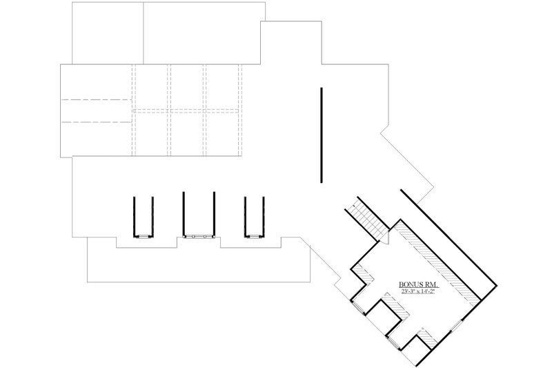 Dream House Plan - Optional Bonus Level