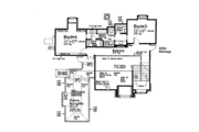 European Style House Plan - 4 Beds 3.5 Baths 3166 Sq/Ft Plan #310-961 