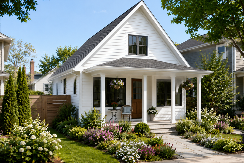 Home Plan - Exterior - Front Elevation 2 for Traditional House Plan #48-1231 - 4 bed, 3 bath