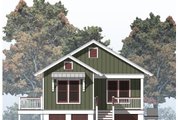 Cottage Style House Plan - 2 Beds 1 Baths 725 Sq/Ft Plan #536-9 