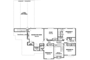 European Style House Plan - 4 Beds 4 Baths 4005 Sq/Ft Plan #81-1181 