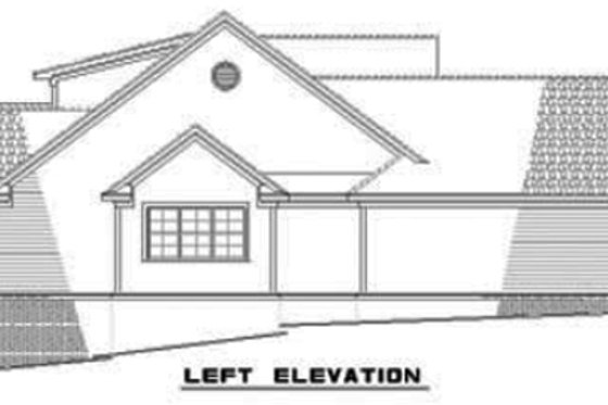 Exterior - Other Elevation for Traditional House Plan #17-1152 - 3 bed, 2.5 bath
