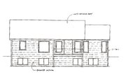 European Style House Plan - 4 Beds 2.5 Baths 2240 Sq/Ft Plan #40-189 