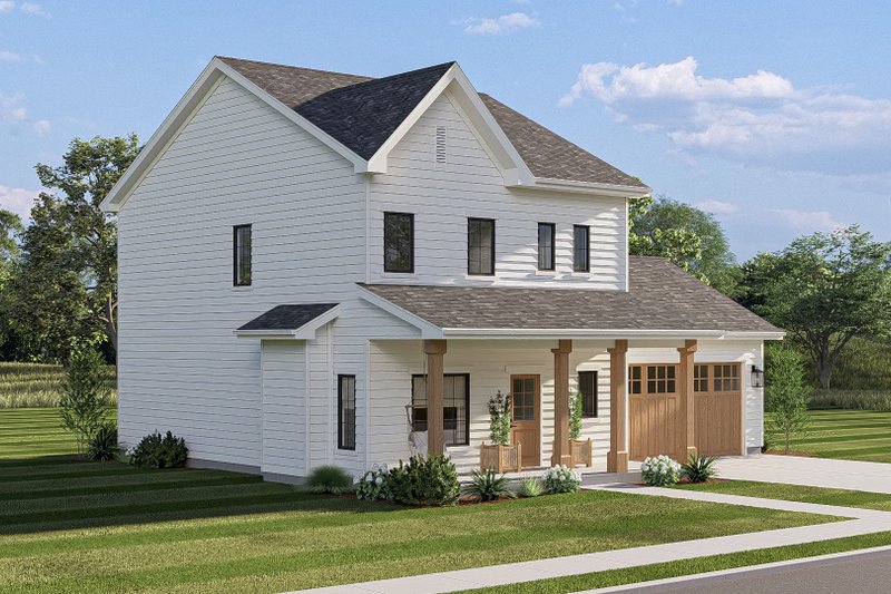 Dream House Plan - Exterior - Other Elevation 1 for Traditional House Plan #455-792 - 3 bed, 2.5 bath