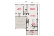 Craftsman Style House Plan - 3 Beds 2.5 Baths 2132 Sq/Ft Plan #461-81 