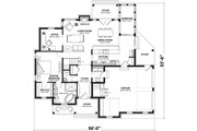 Traditional Style House Plan - 2 Beds 2.5 Baths 2111 Sq/Ft Plan #23-250 